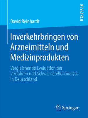 cover image of Inverkehrbringen von Arzneimitteln und Medizinprodukten